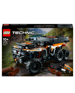 EGO 42139 Technic All-Terrain Vehicle, 6-Wheeled Off Roader Model Truck Toy