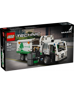 LEGO 42167 Technic Mack LR Electric Garbage Truck Vehicle Toy
