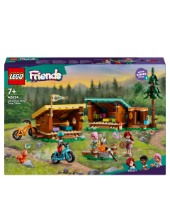 LEGO 42624 Friends Adventure Camp Cosy Cabins Building Toy Set