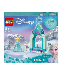 LEGO Disney 43199 Elsa’s Castle Courtyard Frozen 2 Diamond Dress