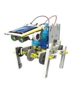 The Source 51876 14 In 1 Solar Robot Kit 