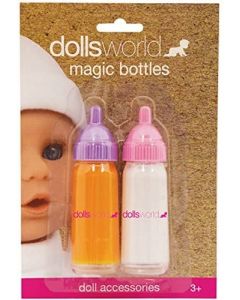 Dolls World 8706 Magic Drinking Bottles 