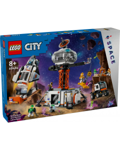 LEGO 60434 City Space Base and Rocket Launchpad Toy Playset
