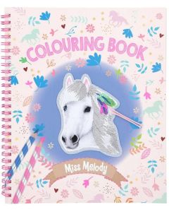 Depesche 11579 Miss Melody Book with 40 Gorgeous Horse Motifs