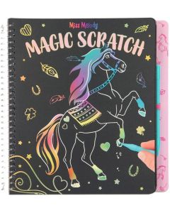 Depesche 11457 Magic Scratch Book in Miss Melody Design