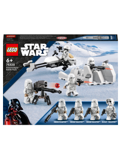 LEGO Star Wars 75320 Snowtrooper Battle Pack with 4 Figures & Guns