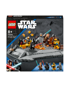 LEGO 75334 Star Wars Obi-Wan Kenobi vs. Darth Vader Collectible Set