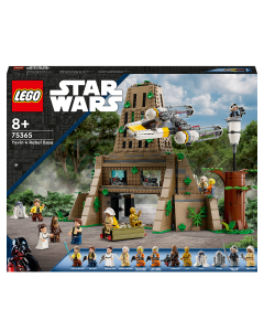 LEGO 75365 Star Wars Yavin 4 Rebel Base Set with Minifigures