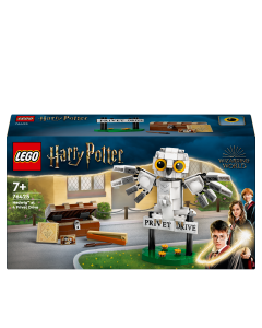 LEGO 76425 Harry Potter Hedwig at 4 Privet Drive Toy Owl Set