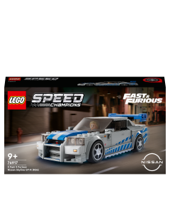LEGO 76917 Speed Champions 2 Fast 2 Furious Nissan Skyline GT-R (R34 )