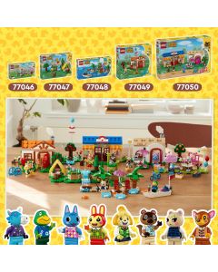 LEGO 77049 Animal Crossing Isabelle’s House Visit Toy Set