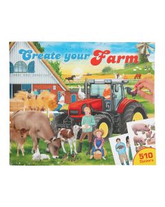 Depesche 11585 Create Your Farm Colouring Book