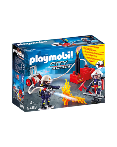 Playmobil 9468 City Action Firefighters with Water Pump