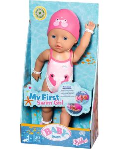 Baby Born My First Swim Girl Doll 30cm