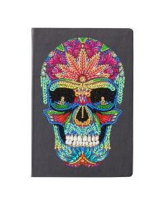 Craft Budy "Skull" Crystal Art Notebook Kit, 26 x 18cm