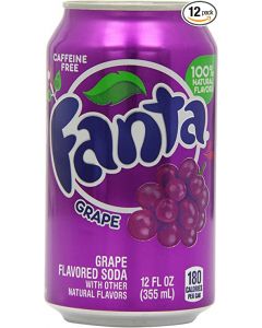 Fanta Grape Can 355ml
