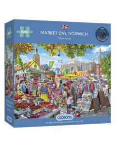 Gibsons G6297 Norwich Day Market 1000 Piece