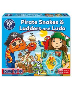 orchard Toys 040 Pirate Snakes And Ladders Game