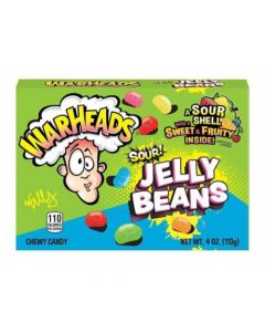 Warheads Sour Jelly Beans Theatre Box 113g